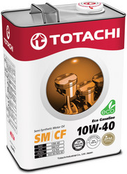 ������ �������� ����� Totachi Eco Gasoline Semi-Synthetic SM/CF 10W-40, 4�,  � ��������-�������� � ��������