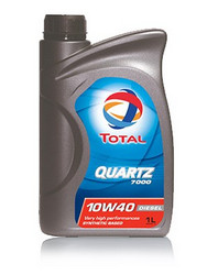 ������ �������� ����� Total Quartz Diesel 7000 10W40,  � ��������-�������� � ��������