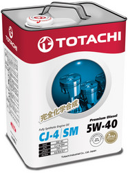 ������ �������� ����� Totachi Premium Diesel Fully Synthetic CJ-4/SM 5W-40, 6�,  � ��������-�������� � ��������