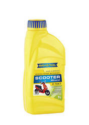 ������ �������� ����� Ravenol ��� 2-���� �������� Scooter 2-Takt Mineral (1�) new,  � ��������-�������� � ��������