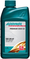 Купить моторное масло Addinol Premium 0540 C3 5W-40, 1л,  в интернет-магазине в Кузнецке