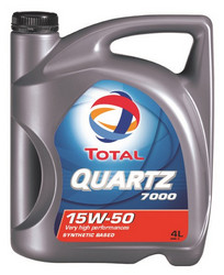 ������ �������� ����� Total Quartz 7000 15W50,  � ��������-�������� � ��������