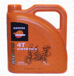 ������ �������� ����� Repsol Moto Sintetico 4T,  � ��������-�������� � ��������