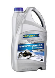 ������ �������� ����� Ravenol Snowmobiles Teilsynth 2-Takt,  � ��������-�������� � ��������