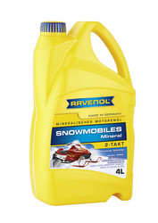 ������ �������� ����� Ravenol ����� ��� 2-���� ���������� Snowmobiles Mineral 2-Takt ( 4�) new,  � ��������-�������� � ��������