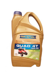 ������ �������� ����� Ravenol ����� ��� ������������ QUAD 4T SAE10W-40 (4�),  � ��������-�������� � ��������
